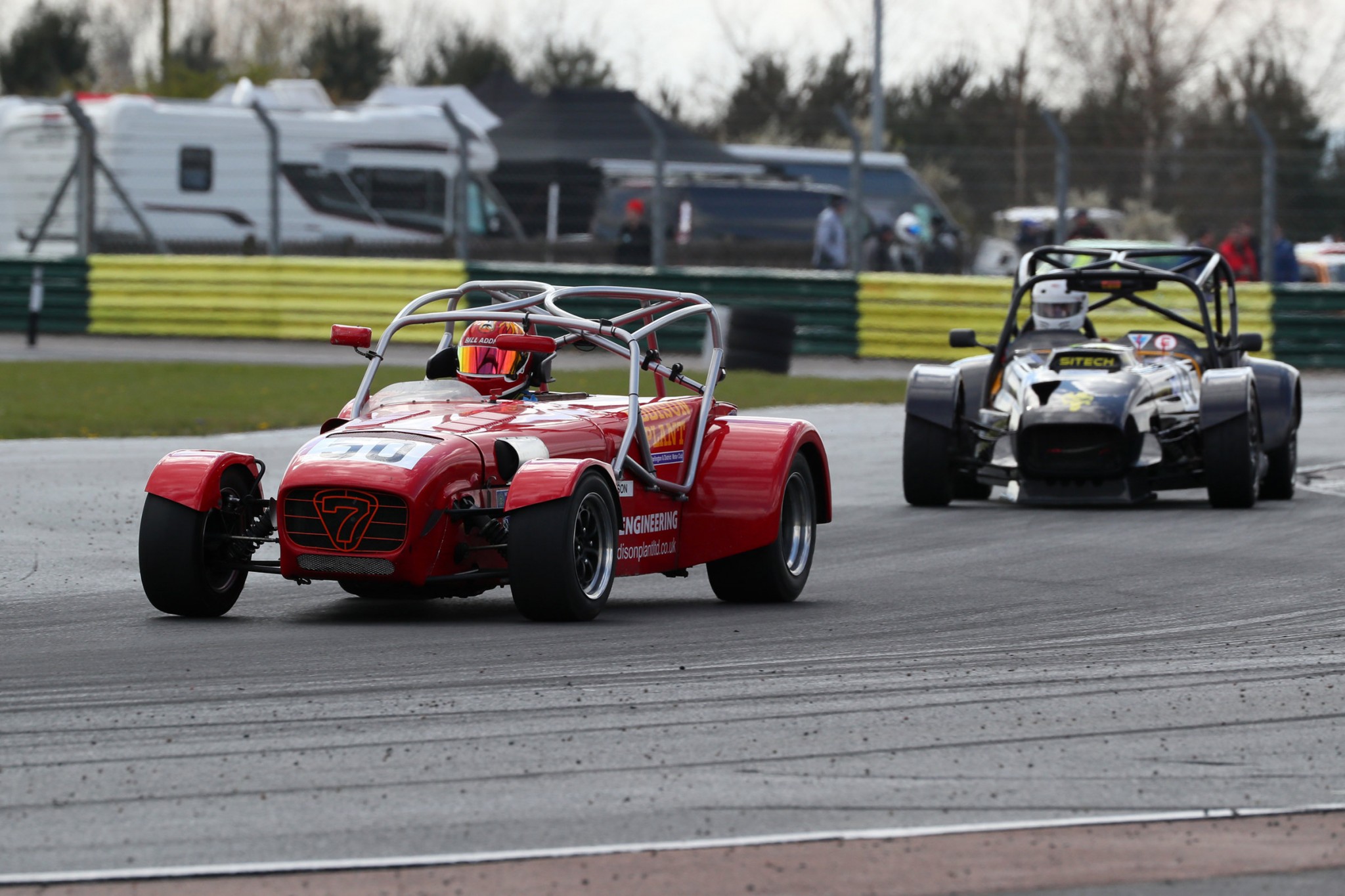 Caterhams Descend On Croft