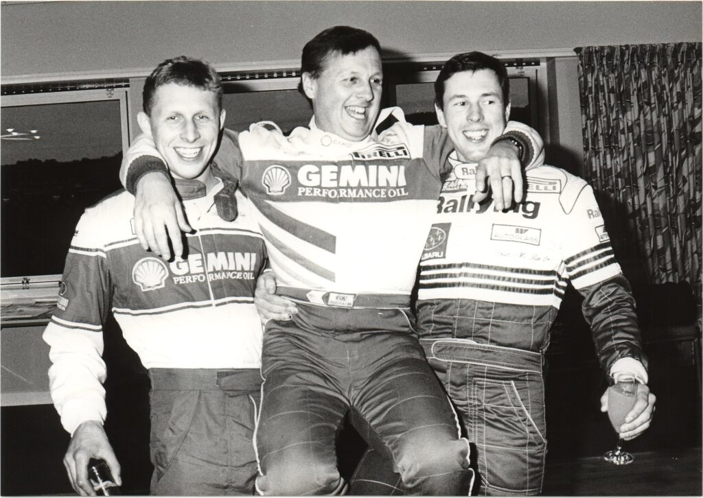 Colin, Alistair and Jimmy McRae