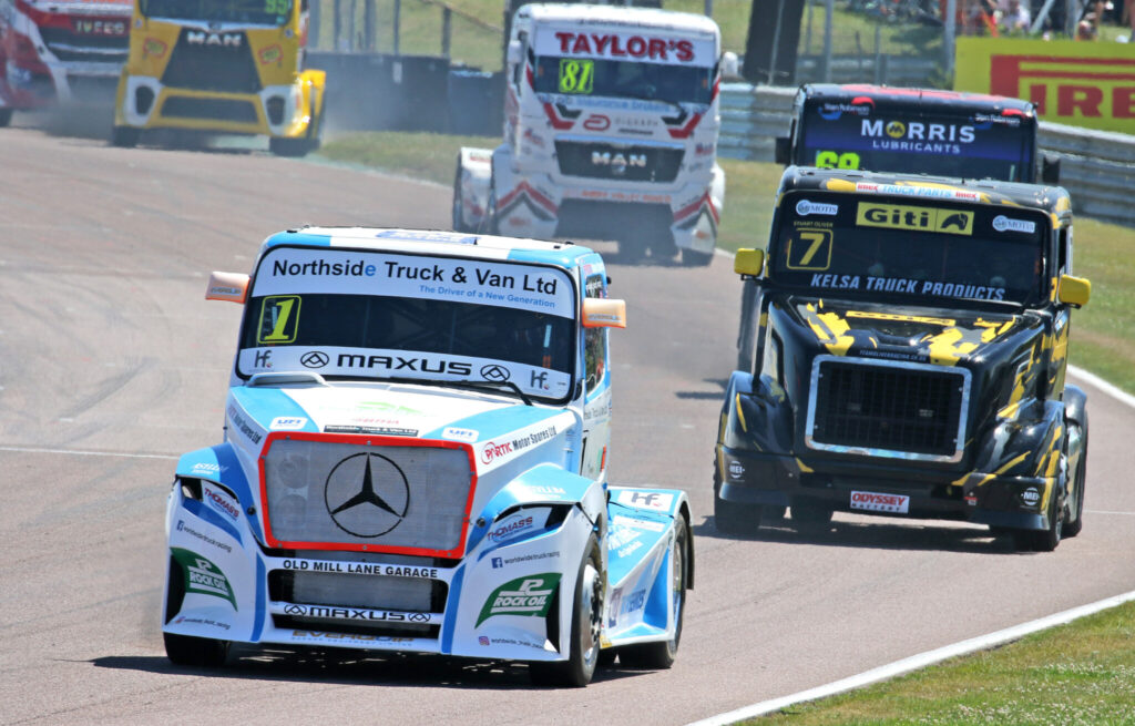 thruxton truck racing